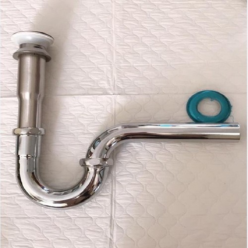 [HCM]Xi phông Inox lavabo nhấn xả nước ngăn mùi hiệu quả giá rẻ bất ngờ