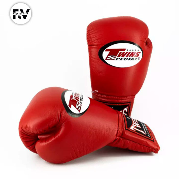 Găng boxing twins lace-up – bgll1 – đỏ