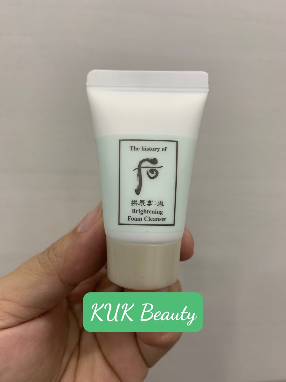 Sữa rửa mặt Whoo làm trắng da 13ml