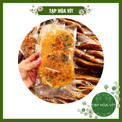 Gói 3 miếng cơm cháy cơm chiên mắm hành gói 100g