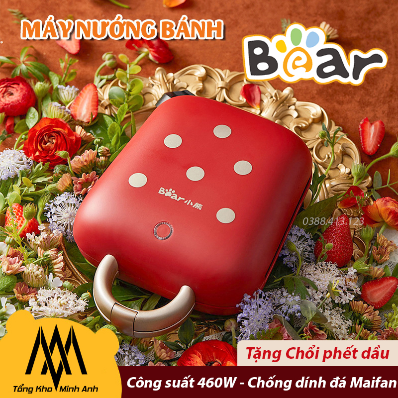 Máy nướng bánh mì Bear SMZ-B05N1 - Máy làm bánh mì sandwich Bear - Máy làm bánh kẹp