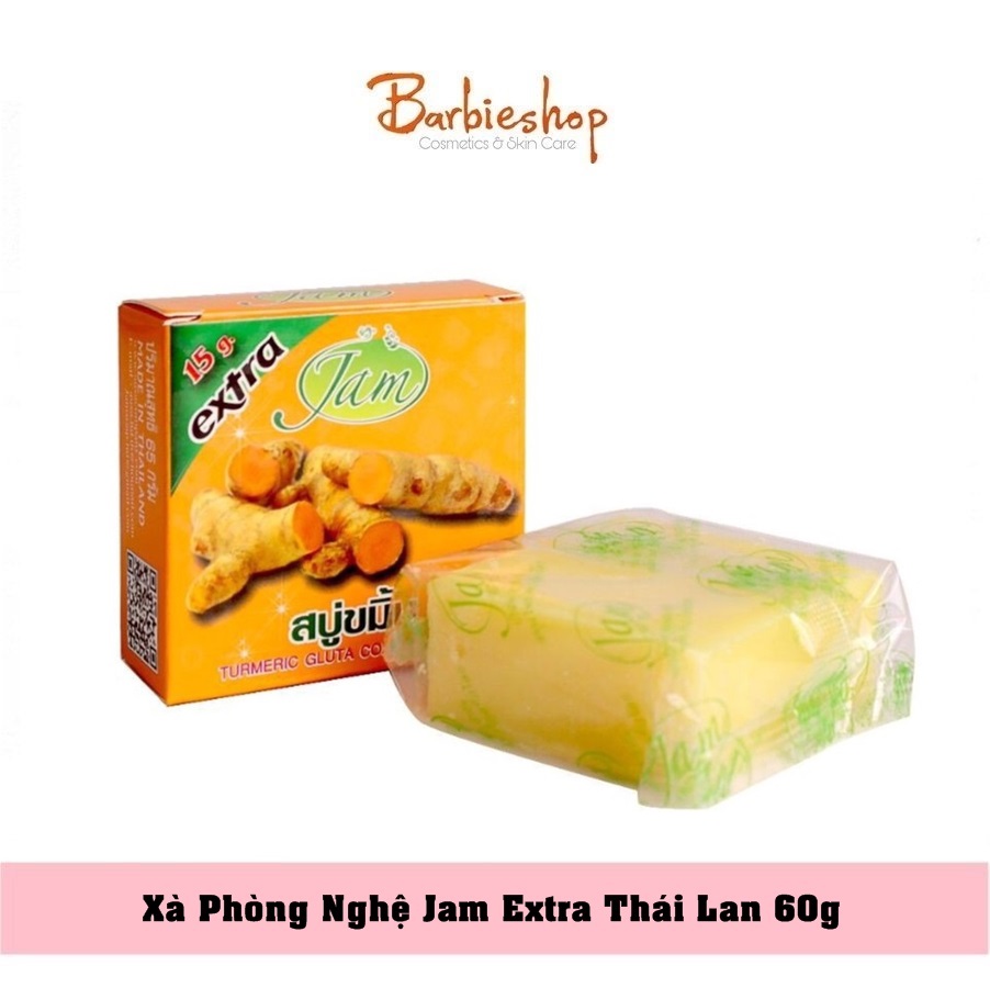 Xà phòng nghệ jam extra thái lan 60g