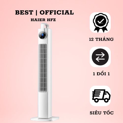 Quạt tháp tạo ion âm phiên bản 2024 HAIER HFZ - Phiên bản mát hơn chạy êm hơn kèm hẹn giờ