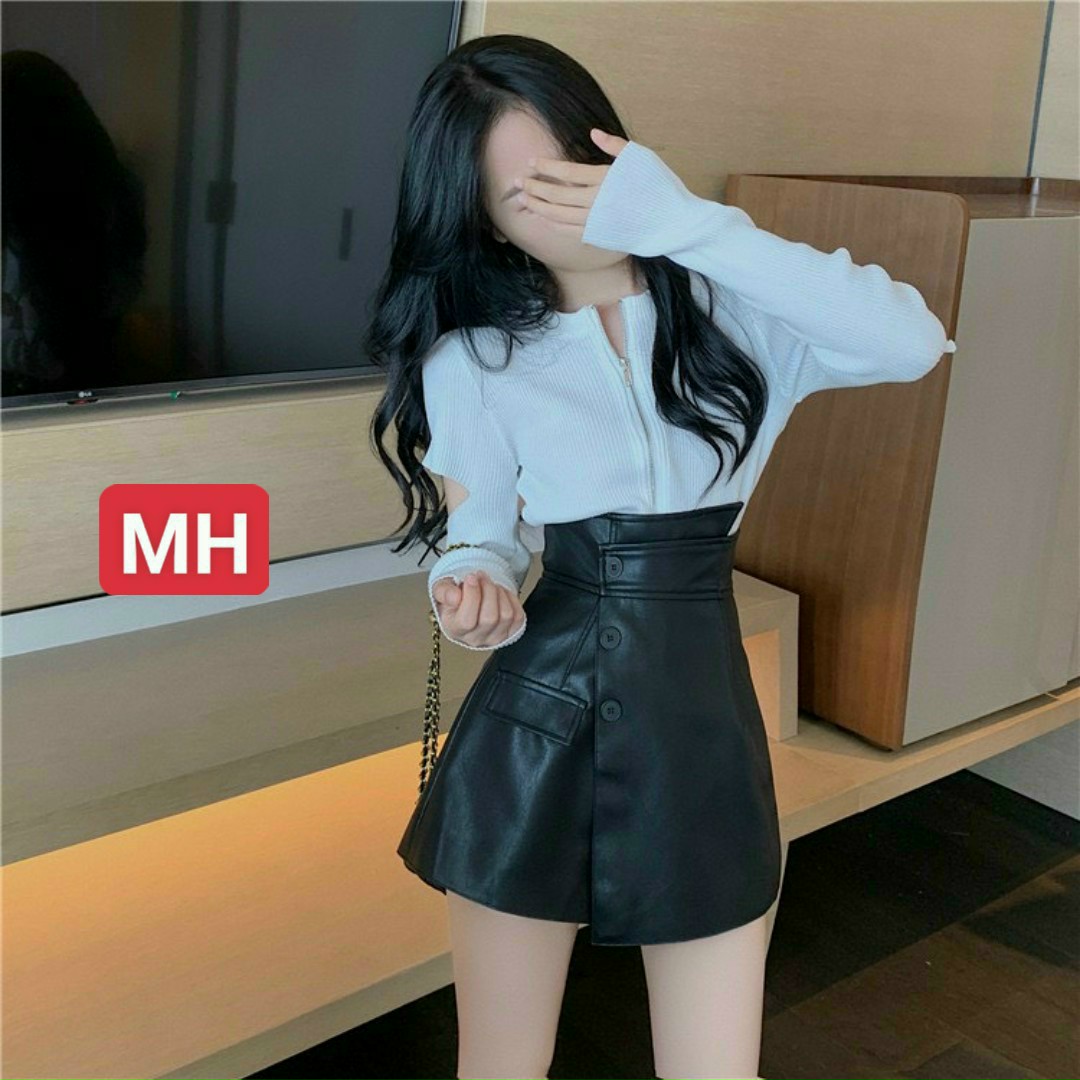 CHAN VÁY DA CẶP CAO SIÊU HÓT TRẺ TRUNG NĂNG ĐỘNG ,,...