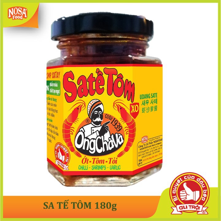 Sate tôm ông chà và 180gr