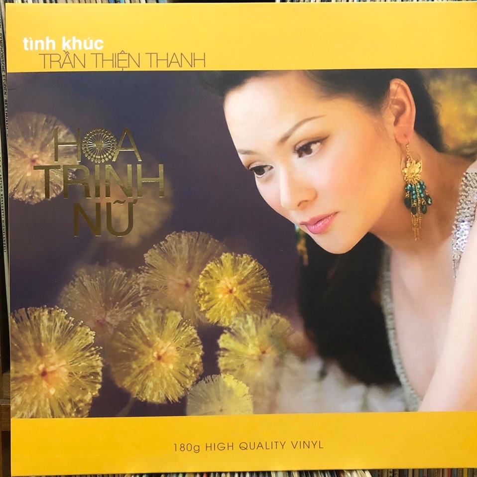 Đĩa nhạc LP Hoa Trinh Nữ tình khúc Trần Thiện Thanh