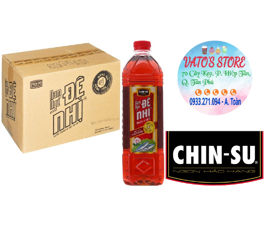 Thùng 15 chai Nước mắm Nam Ngư ĐỆ NHỊ chai nhựa 900ml / Combo 3 chai Nước mắm Nam Ngư ĐỆ NHỊ 900ml