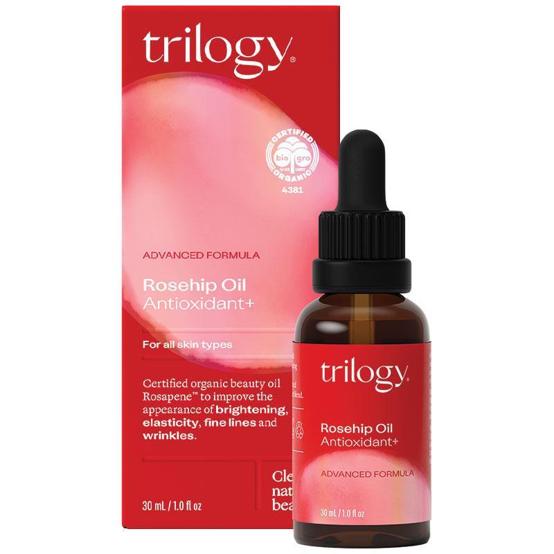 Tinh dầu tầm xuân Trilogy Rosehip oil Antioxidant+ 30ml (dòng chống lão hoá)