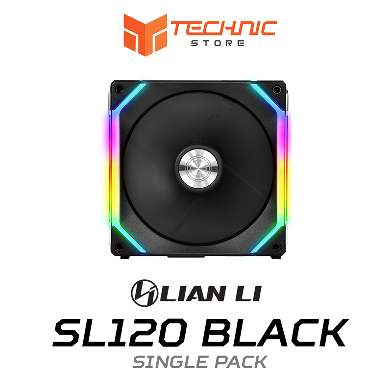 Quạt tản nhiệt lian li unifan sl120 black