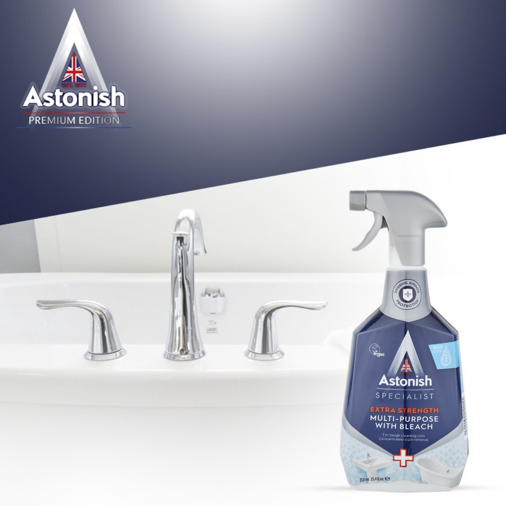 [HCM]Nước tẩy rửa nhà vệ sinh  tẩy phền  tẩy cặn canxi Astonish C6780- 750ml -Thương Hiệu Anh Quốc