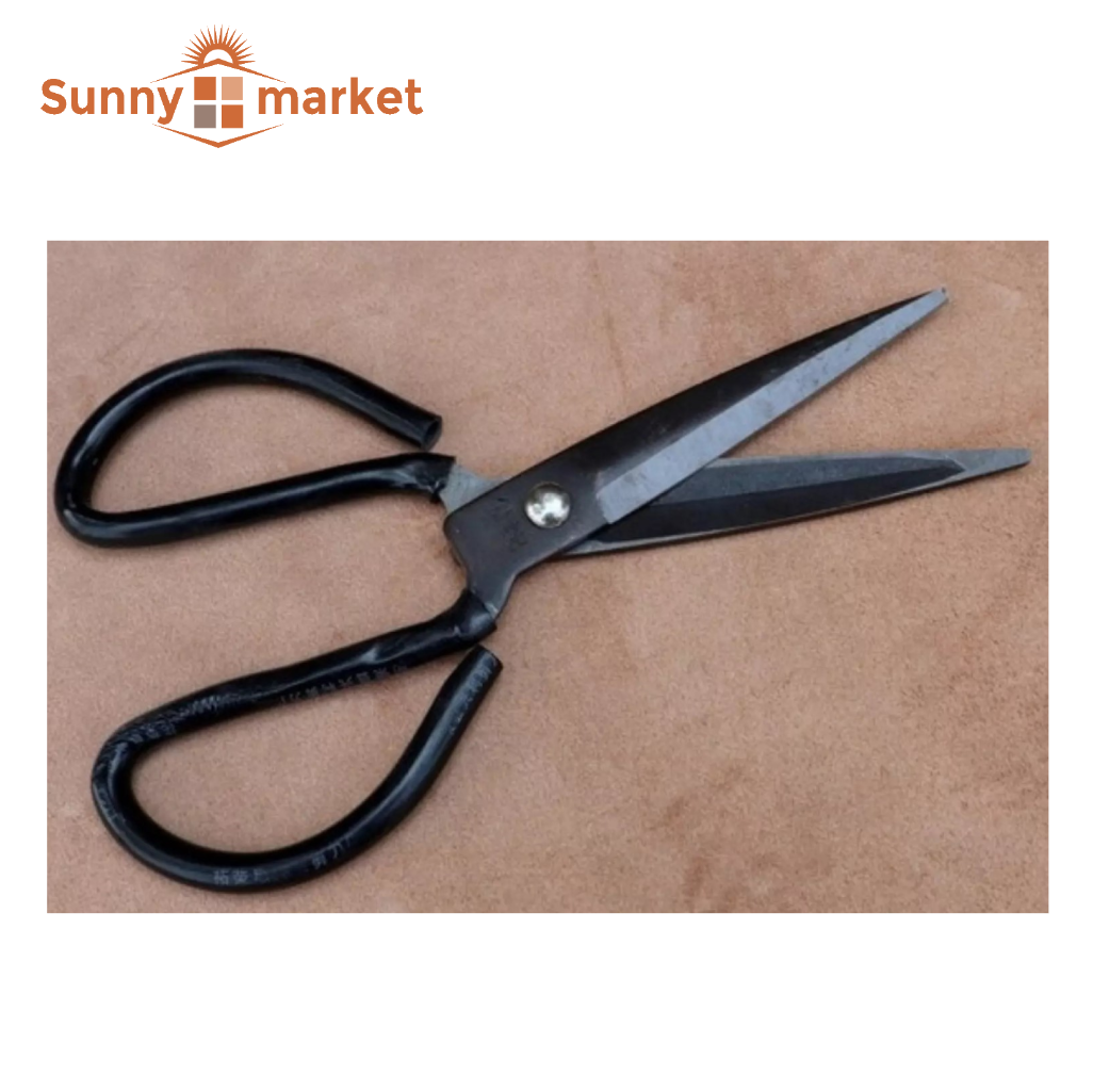Kéo thép đen siêu bén, kéo thép đa năng loại lớn dài 23.5cm