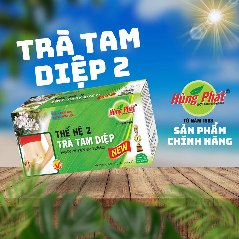 Tam diep tea generation 2 box of 30 packs - hung phat brand