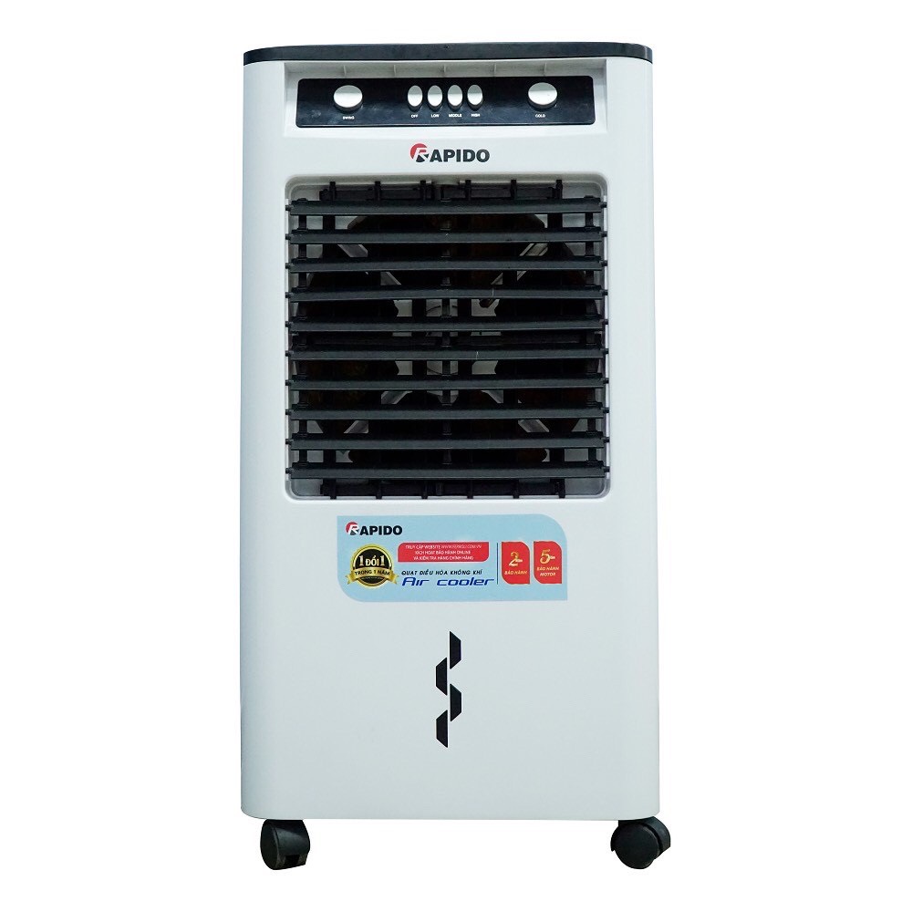 Quạt điều hòa không khí rapido 3000m 3.000m3/h công suất 40w tặng kèm 2 đá khô bảo hành 12 tháng