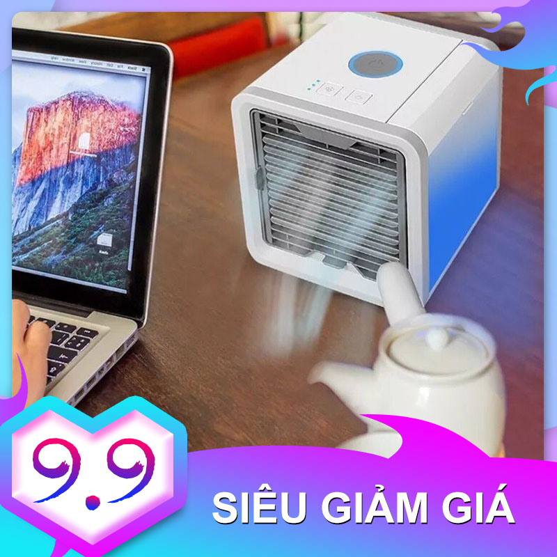 Quạt Điều Hòa Mini Công Nghệ Hàn Quốc - Quạt Hơi Nước Cao Cấp Mùa Hè 2020 - Quạt Điều Hòa Mini Hơi Nước Siêu má