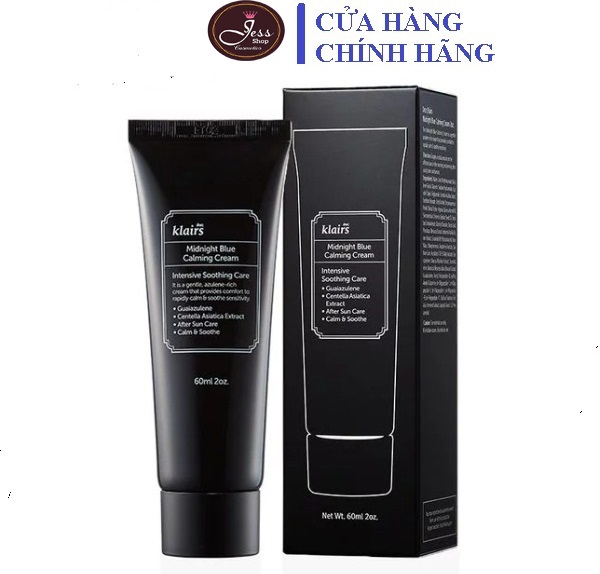 Kem Dưỡng Làm Dịu Và Phục Hồi Da Klairs Midnight Blue Calming Cream 60ml