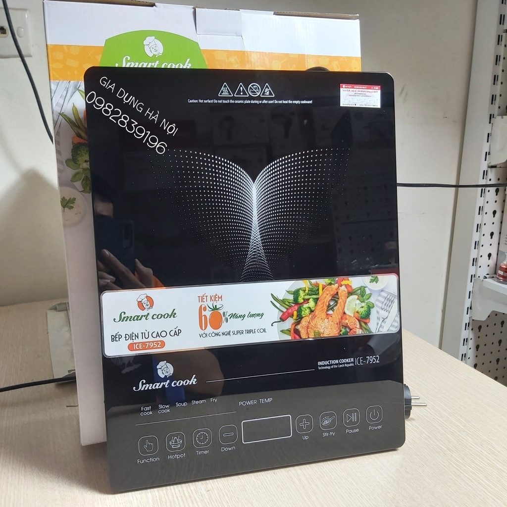 Bếp từ Elmich Smarcook 7952 - 3875 Lưu ý Hàng Chính Hãng