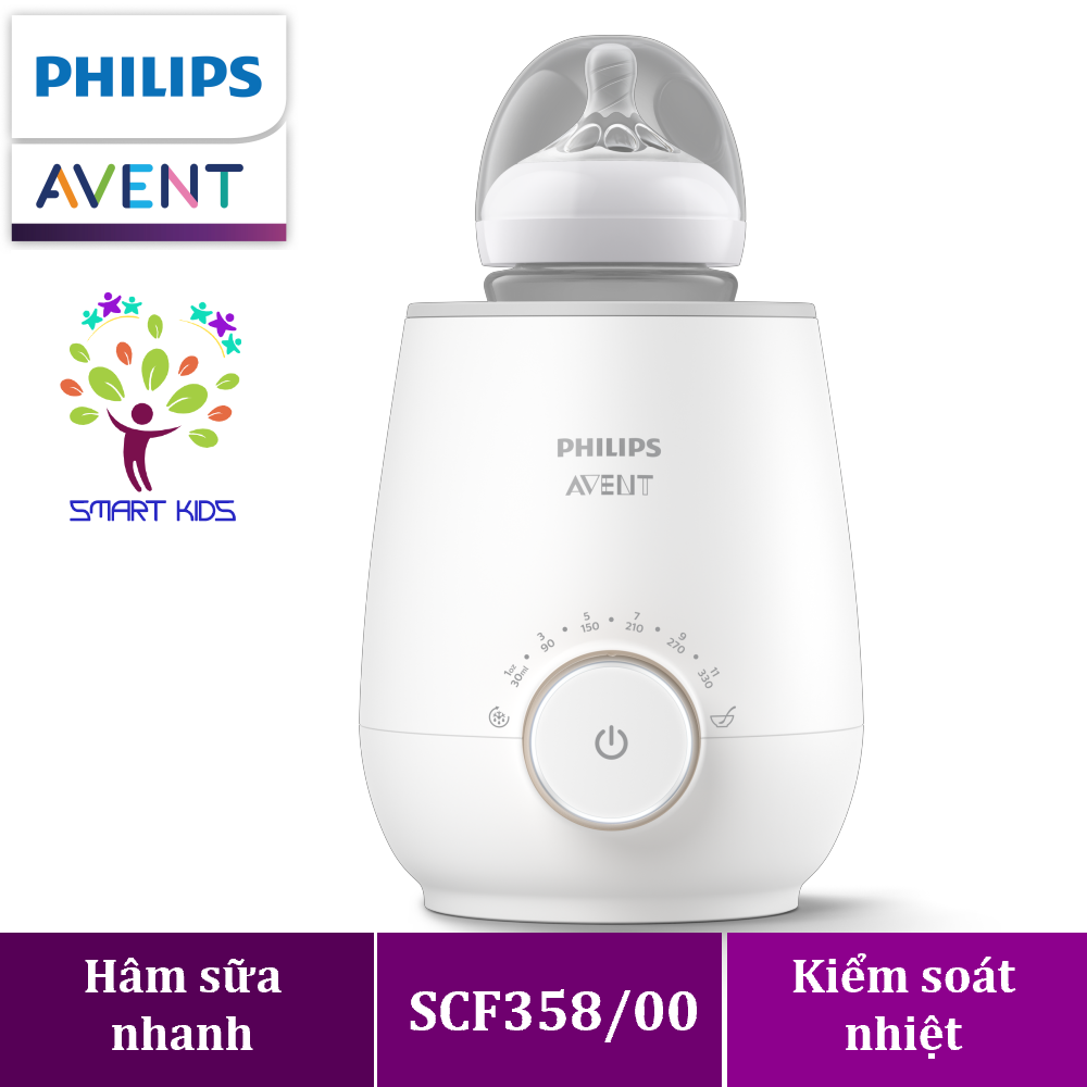 Máy hâm sữa và thức ăn Sunshine hiệu Philips Avent SCF358 00 Hâm sữa nhanh