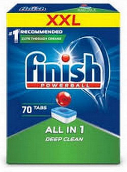 Viên rửa bát finish all in 1 hộp 70 viên