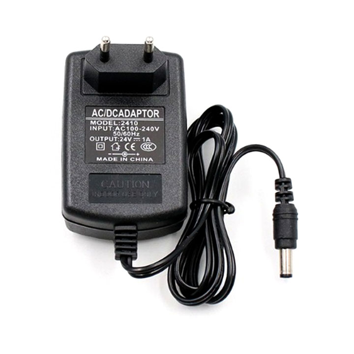 Nguồn adapter 24v 1a jack dc 5.5x2.1mm