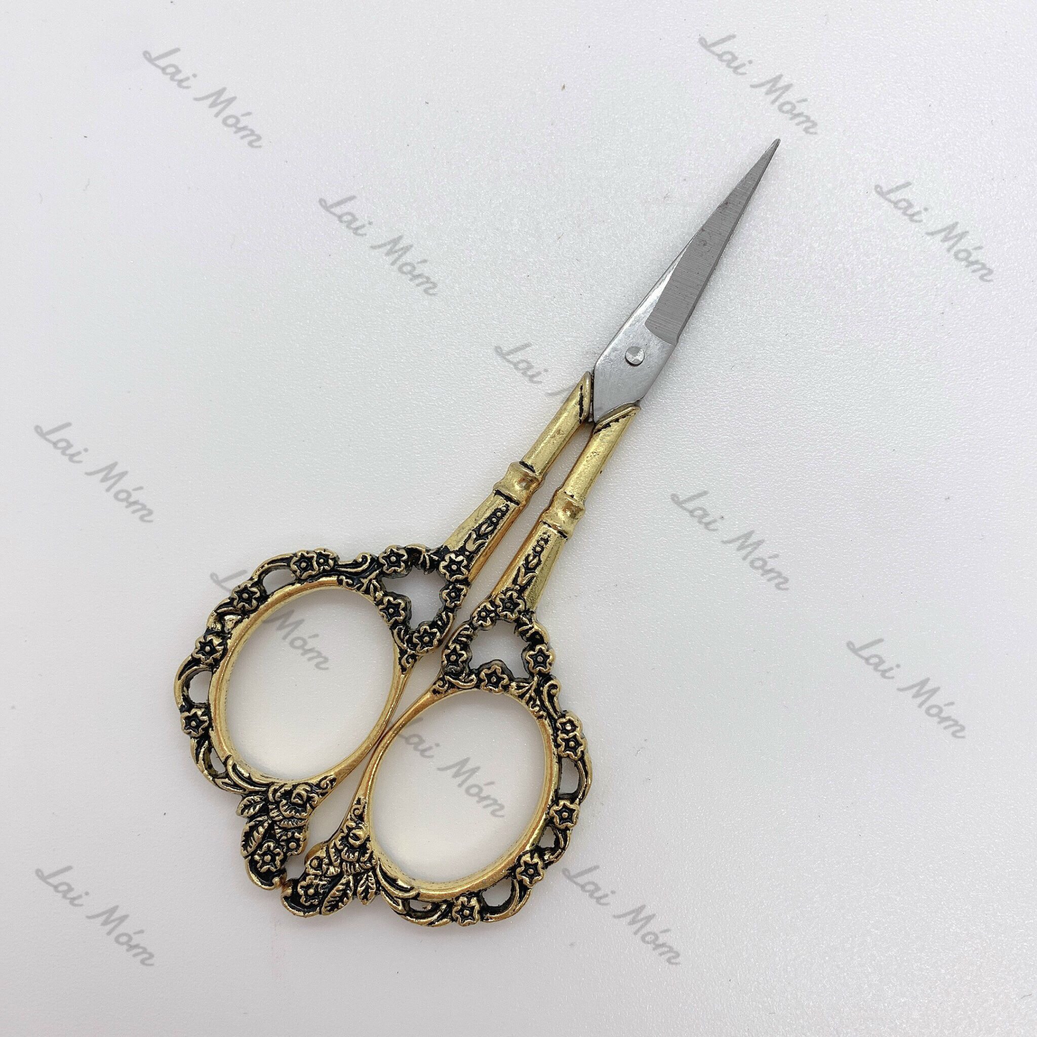 KÉO CẮT FORM MÓNG HOA VĂN CỔ ĐIỂN CHUYÊN DỤNG NGÀNH NAIL