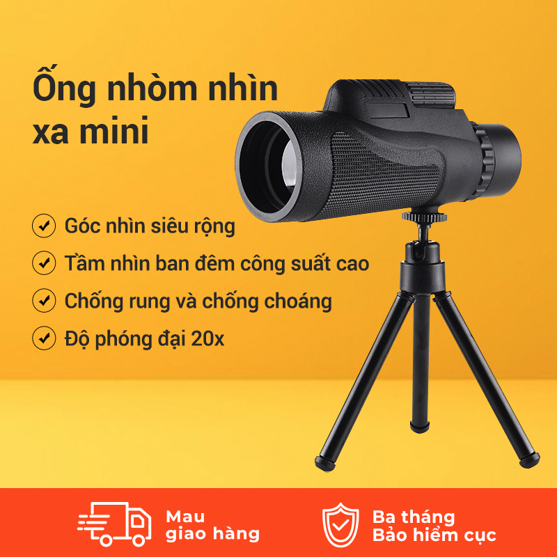 Ống nhòm 1 mắt chính hãng Bestzoom 12X50 cao cấp,mini giá rẻ chính hãng chuyên dụng săn ong du lịch