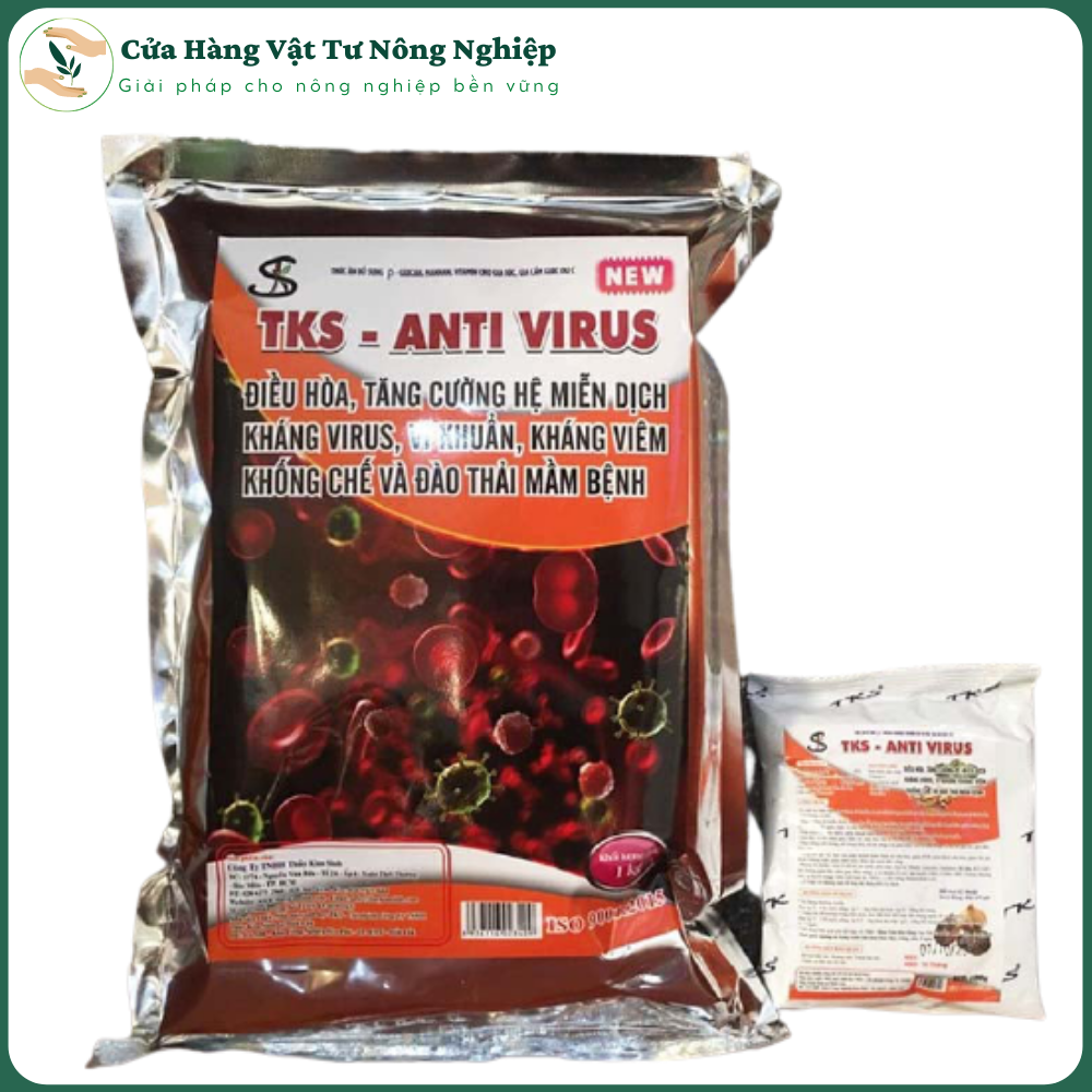 Anti virus: kháng virus, tăng cường hệ miễn dịch cho vật nuôi