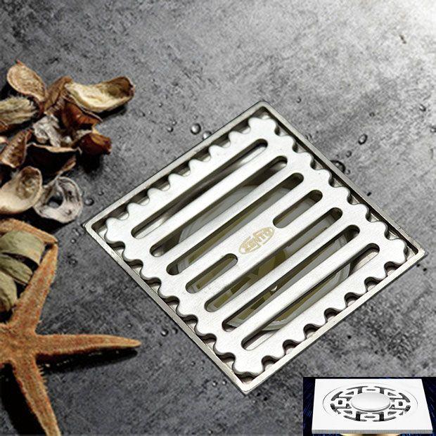 Phễu thoát sàn chống mùi inox nx130-l