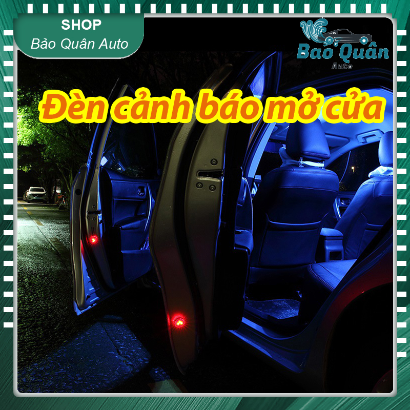 Bộ 2 đèn led cảnh báo mở cửa ô tô xe hơi