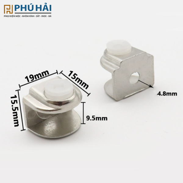 Kẹp kính bán nguyệt nhỏ 18x10