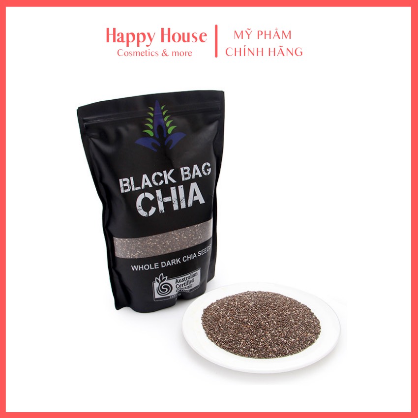 Hạt chia đen của úc túi 500g -happy house