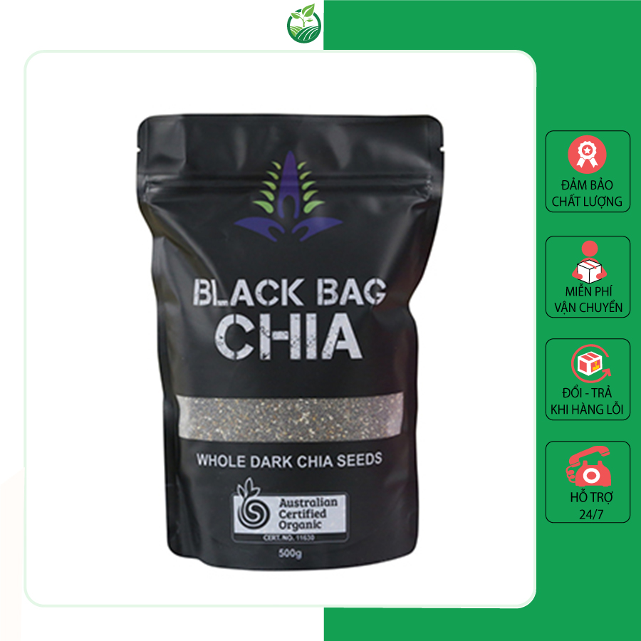 Hạt chia chuẩn úc loại 0,5kg - giảm cân, tốt cho hệ tim mạch - vietfarm