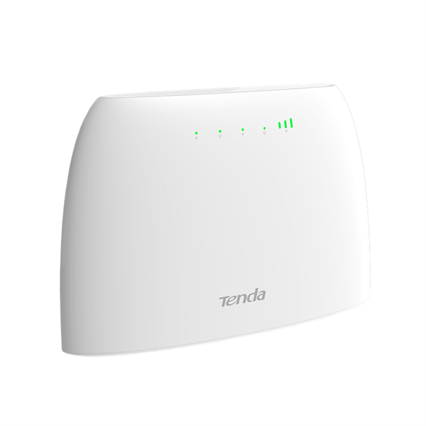 Bộ Phát Wifi 4G Tenda 4G03 LTE Có 2 Cổng Lan Chuẩn N300Mbps - Hàng Chính Hãng bảo hành 24 tháng
