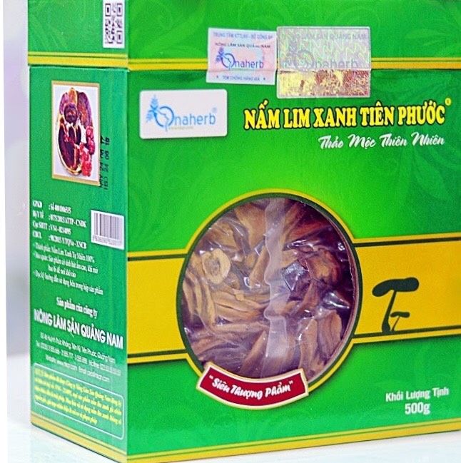 Nấm lim xanh thái lát 500 gram