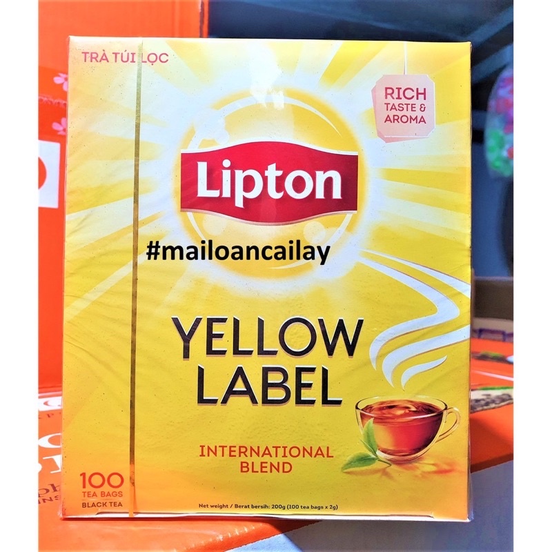 Lipton nhãn vàng 100 gói