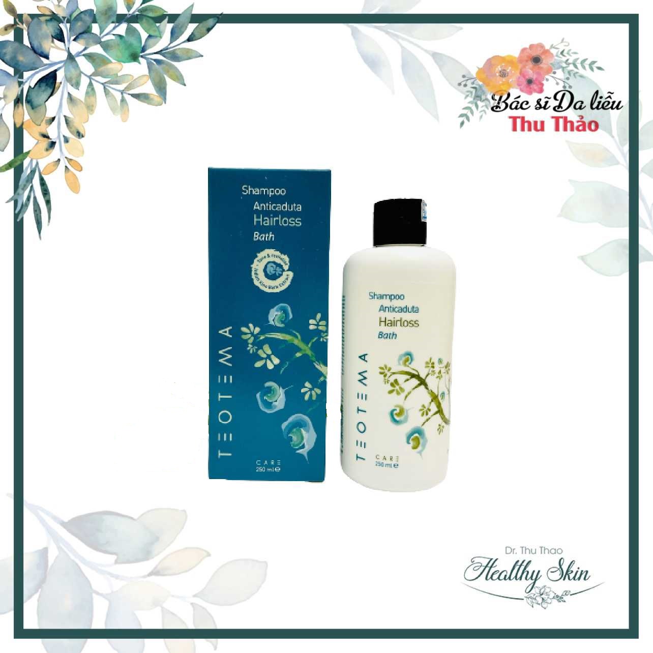 Dầu gội giảm rụng tóc teotema shampoo anticaduta hairloss specific