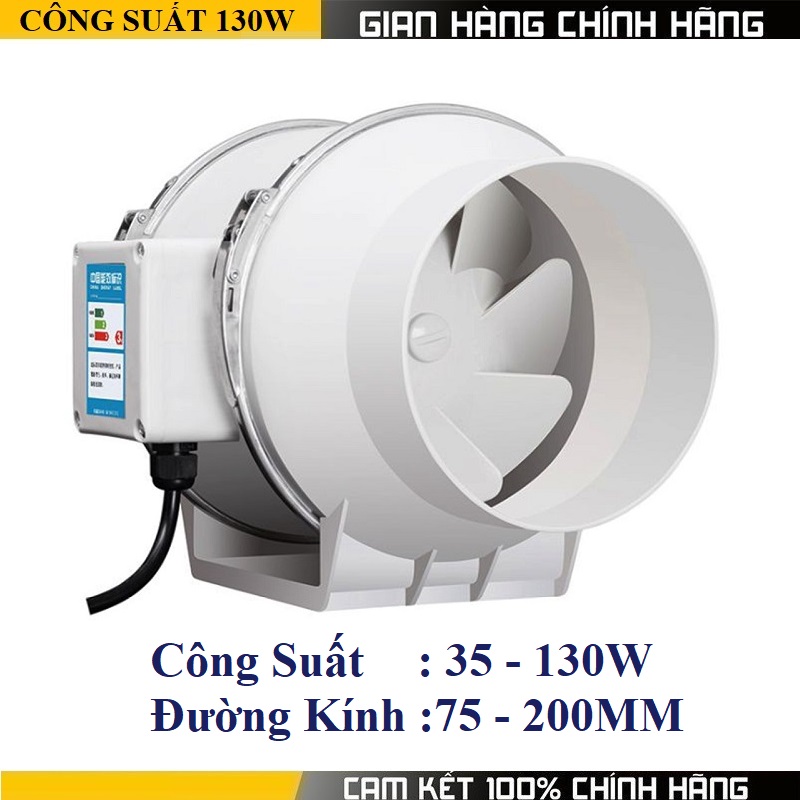 Quạt thông gió phi 200
