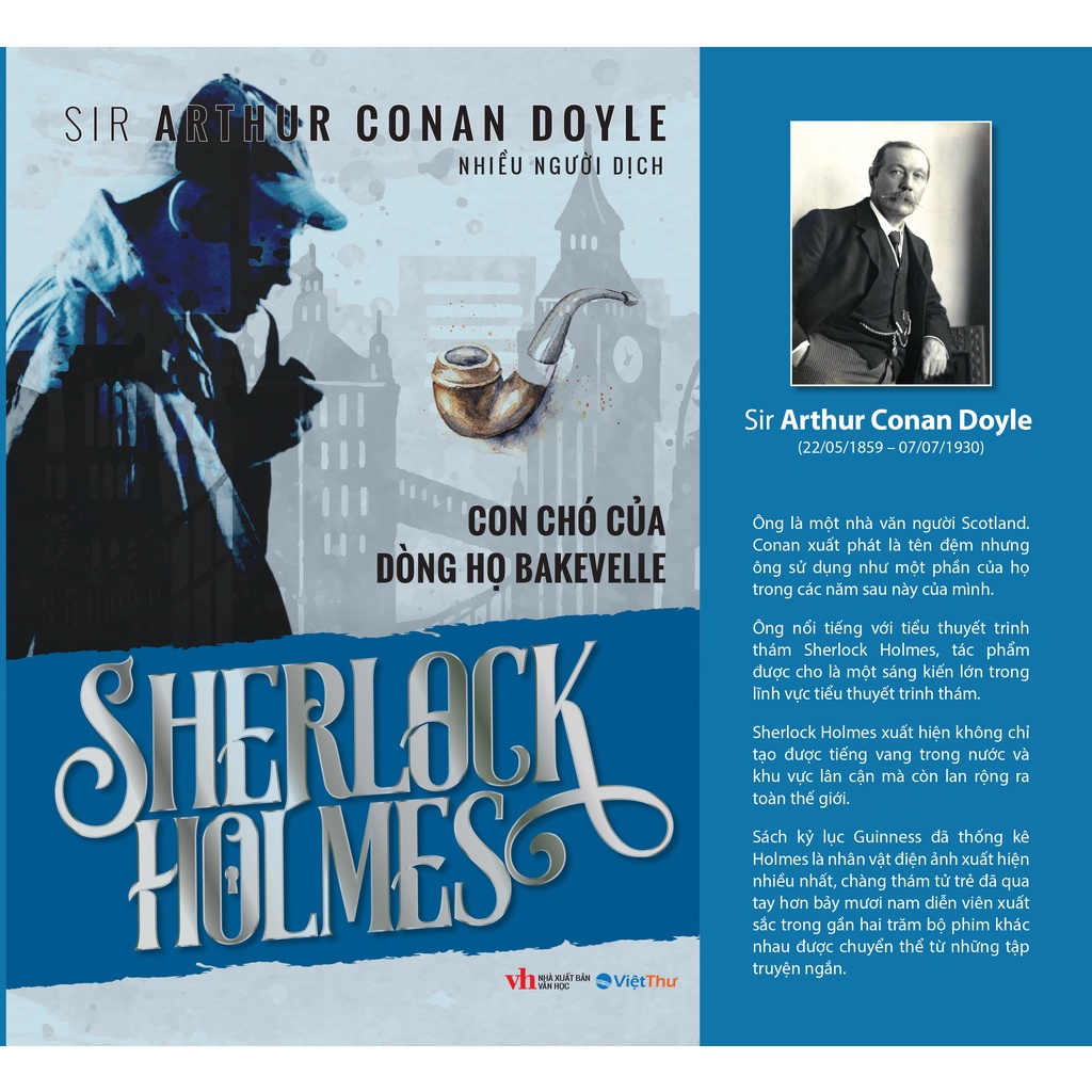 Sách - Sherlock Holmes - Con Chó Của Dòng Họ BAKJEVELLE