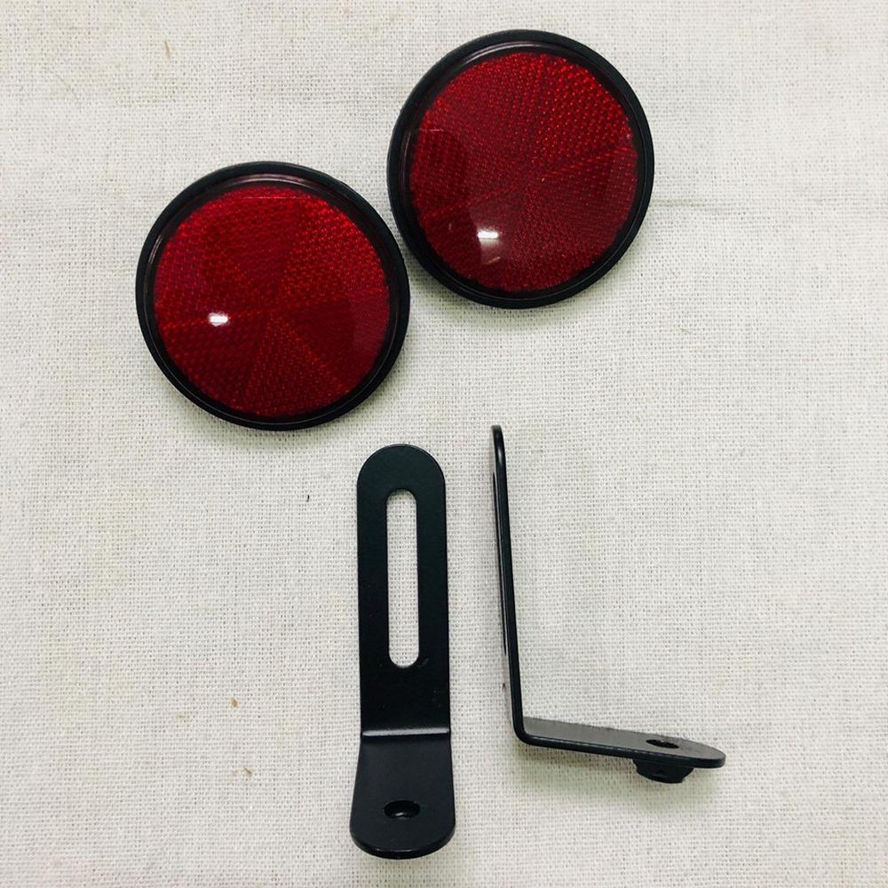 BỘ CẶP MẮC MÈO DẠ QUANG GẮN CHO CÁC DÒNG XE MÁY ( GẮN TRANG TRÍ DÈ SAU,BIỂN SỐ, DẠ QUANG KHI ĐI BAN ĐÊM) ( MÀU ĐỎ DẠ QUANG)