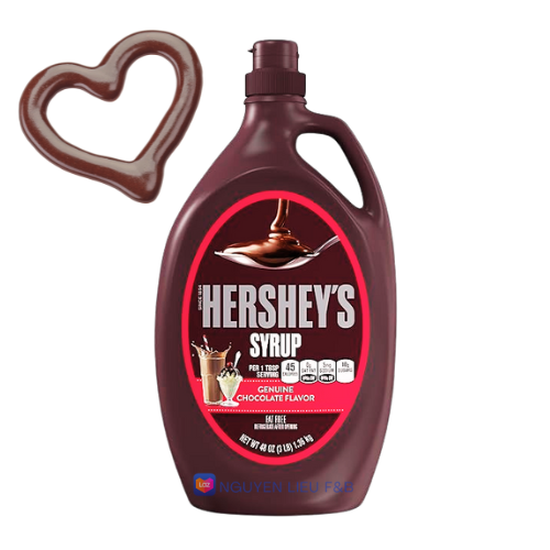 Sốt Socola Hershey's Chocolate Syrup chai lớn 1,36kg