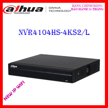 Đầu ghi hình camera IP 4 kênh DAHUA DHI-NVR4104HS-4KS2/L