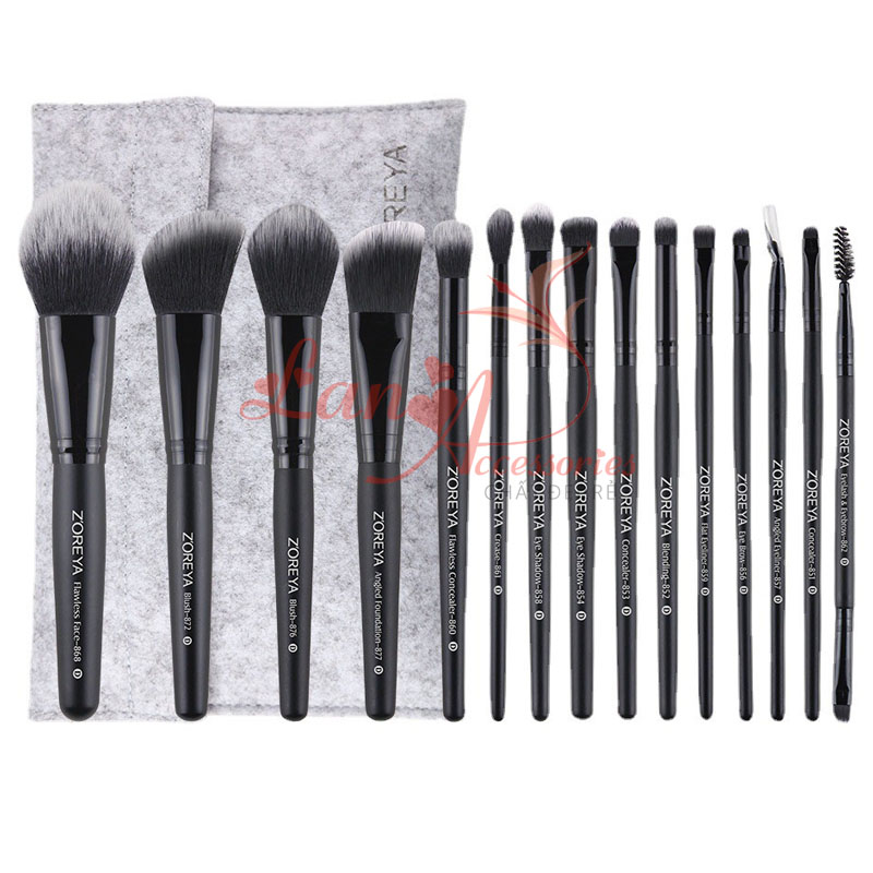 Bộ cọ trang điểm cá nhân 15 cây Zoreya ZZ15