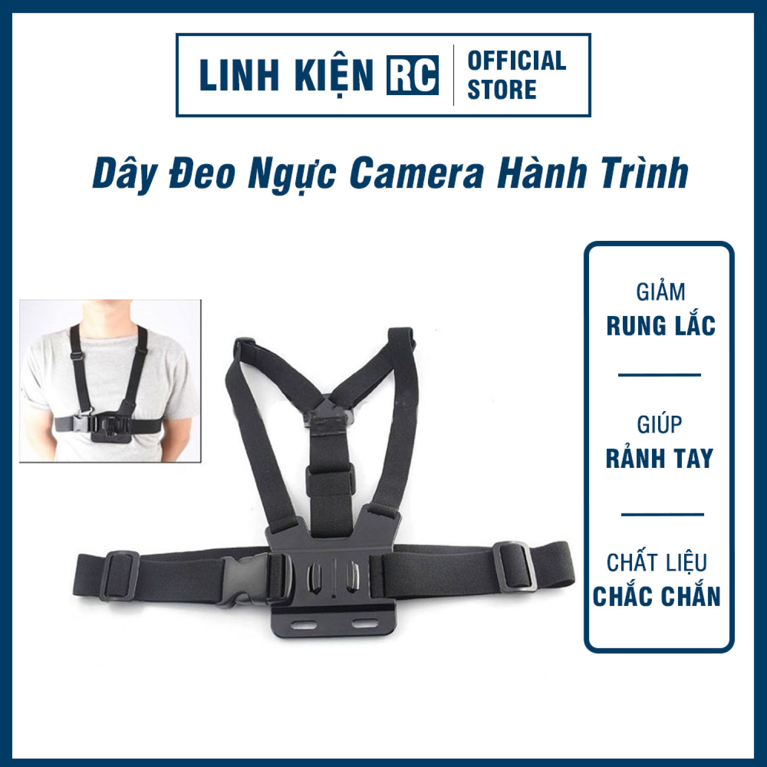 Dây Đeo Ngực Cho Camera Hành Trình