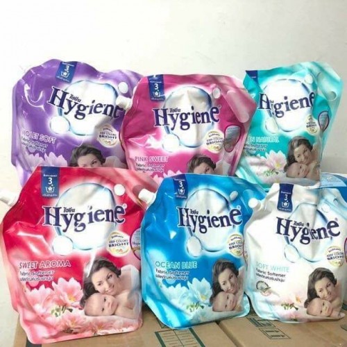 [HCM]Nước xả vải Hygiene 1800ML Thái Lan [Inbox Shop màu Hồng/Xanh dương/Xanh Lá/TÍm /Đỏ/Trắng hoặc Shop Giao màu ngẫu nhiên]