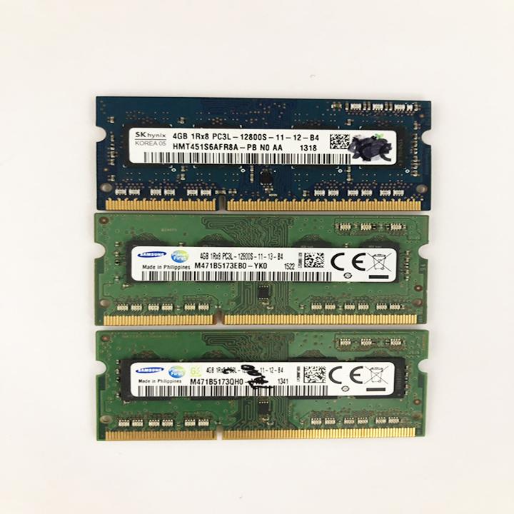 Ram laptop 4GB DDR3L bus 12800(nhiều hãng)samsung/hynix/kingston/micron/ crucial/navia/eldipa/..