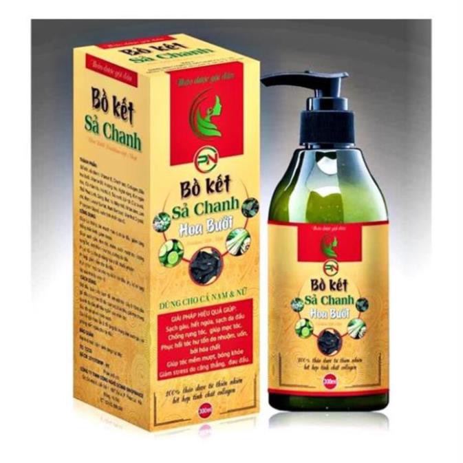 Giá sỉ - dầu gội bồ kết xã chanh