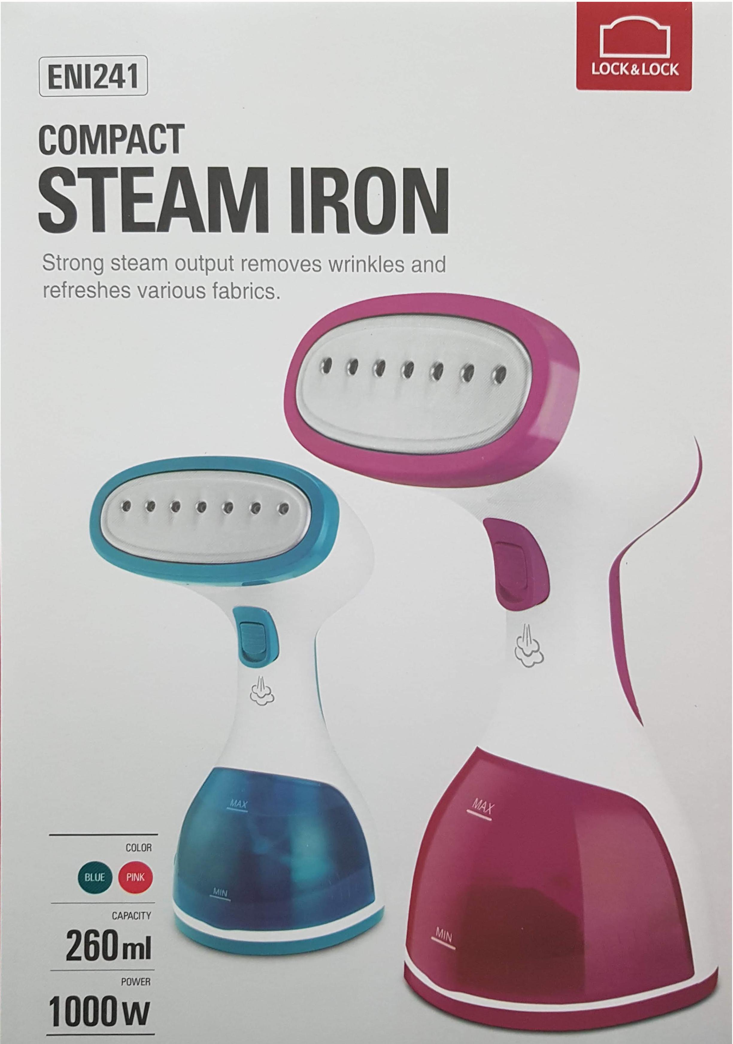 Bàn là hơi nước cầm tay lock&lock eni241 1000w
