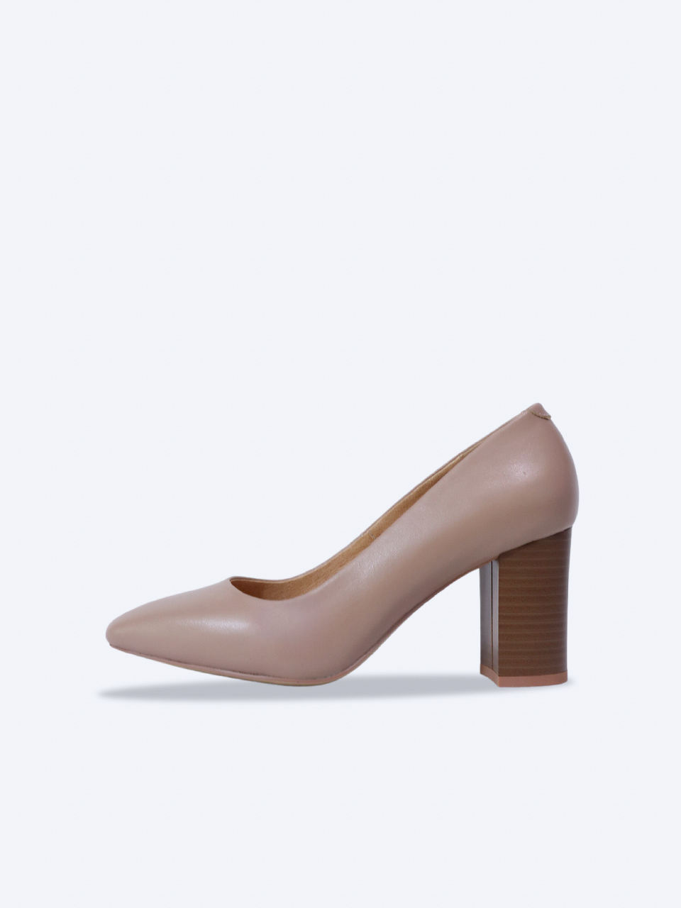 Giày nữ công sở da thật gót trụ 7cm p04 - salsa pumps