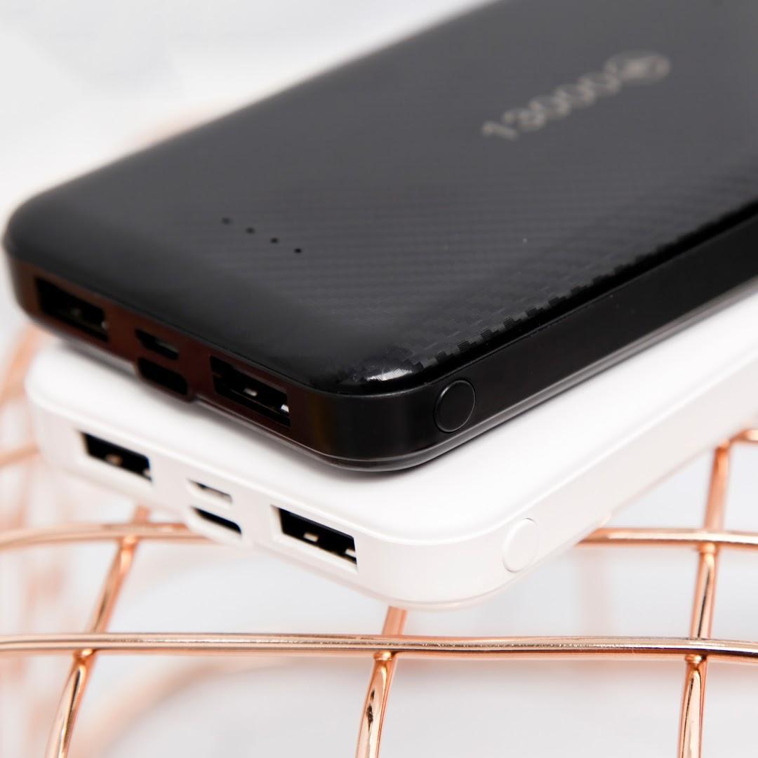 Pin sạc dự phòng Hoco B12L 13000mAh lõi li-polymer 2 cổng Input/Output điện áp max 3A