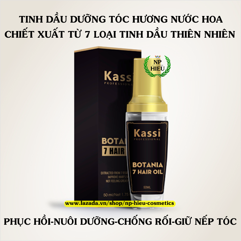 Tinh dầu dưỡng tóc Kassi Botania 50ml