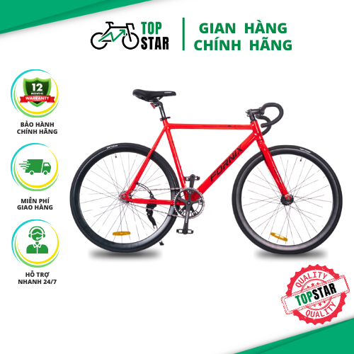 [ CHÍNH HÃNG] Xe Đạp Fixed Gear BF300 Fornix - Bảo Hành 12 Tháng